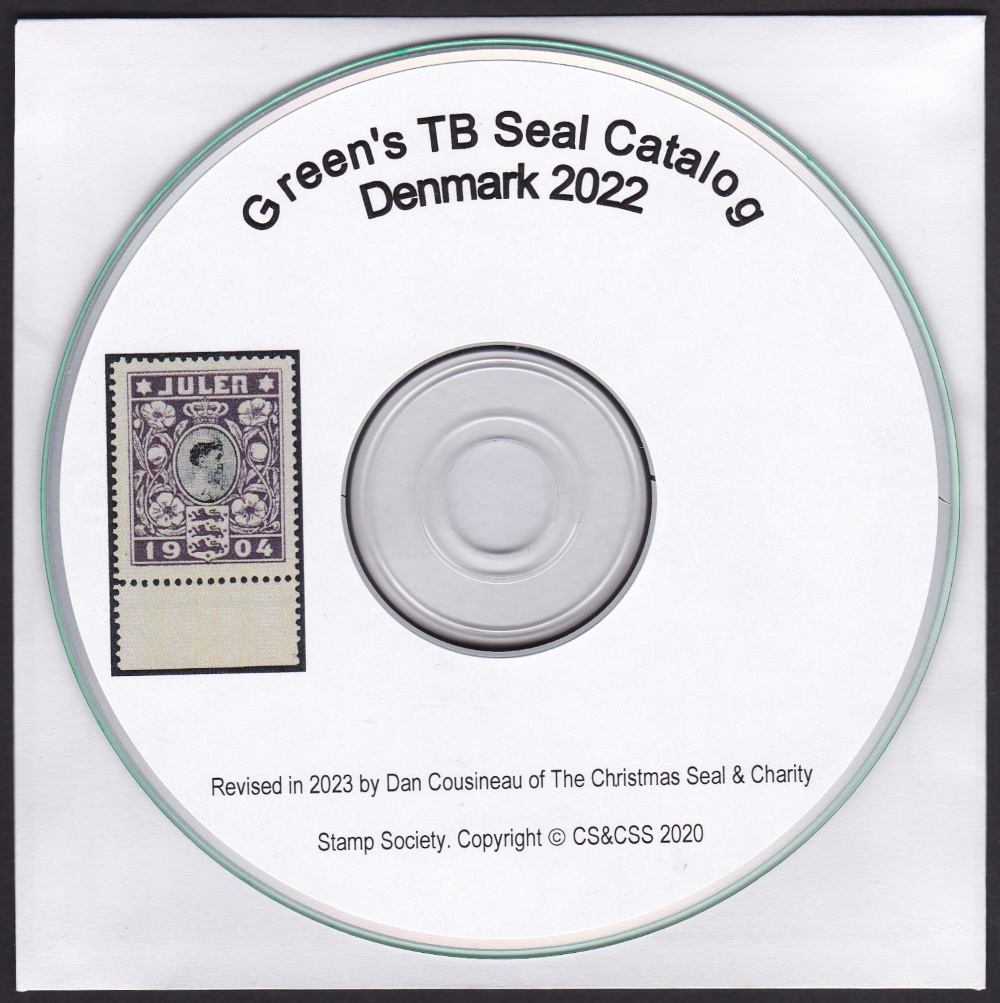 Green's TB Seal Catalog, Denmark 2022, by Dan Cousineau