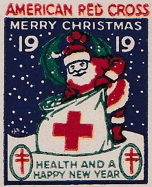 1919 type 1 US Christmas Seal