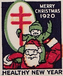 1920 type 1 US Christmas Seal
