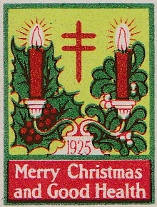 1925 type 3 US Christmas Seal