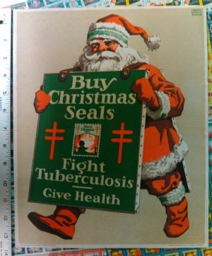 1923 Christmas Seal Poster