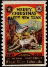 US Local Tuberculosis Christmas Seal US Local Tuberculosis Christmas Seal