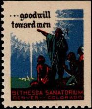 US Local Tuberculosis Christmas Seal US Local Tuberculosis Christmas Seal