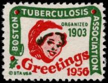 US Local Tuberculosis Christmas Seal US Local Tuberculosis Christmas Seal
