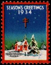 US Local Tuberculosis Christmas Seal US Local Tuberculosis Christmas Seal