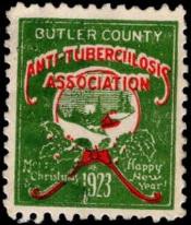 US Local Tuberculosis Christmas Seal US Local Tuberculosis Christmas Seal
