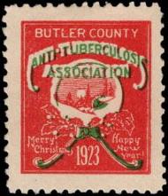 US Local Tuberculosis Christmas Seal US Local Tuberculosis Christmas Seal