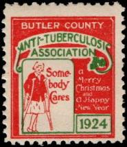 US Local Tuberculosis Christmas Seal US Local Tuberculosis Christmas Seal