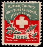 US Local Tuberculosis Christmas Seal US Local Tuberculosis Christmas Seal