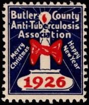US Local Tuberculosis Christmas Seal US Local Tuberculosis Christmas Seal