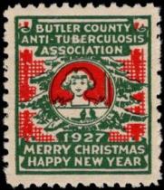 US Local Tuberculosis Christmas Seal US Local Tuberculosis Christmas Seal