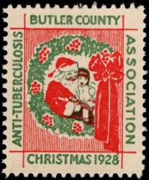 US Local Tuberculosis Christmas Seal US Local Tuberculosis Christmas Seal