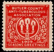 US Local Tuberculosis Christmas Seal US Local Tuberculosis Christmas Seal