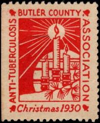 US Local Tuberculosis Christmas Seal