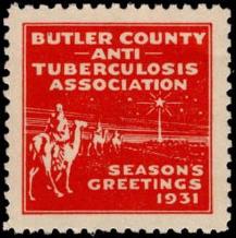 US Local Tuberculosis Christmas Seal US Local Tuberculosis Christmas Seal