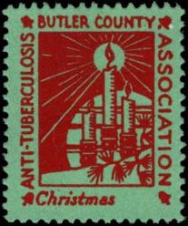 US Local Tuberculosis Christmas Seal US Local Tuberculosis Christmas Seal