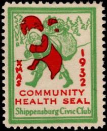 US Local Tuberculosis Christmas Seal US Local Tuberculosis Christmas Seal