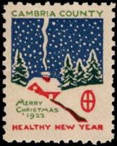 US Local Tuberculosis Christmas Seal US Local Tuberculosis Christmas Seal