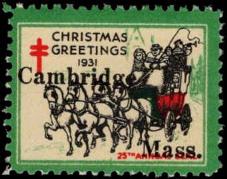 US Local Tuberculosis Christmas Seal US Local Tuberculosis Christmas Seal