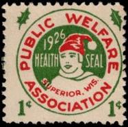 US Local Tuberculosis Christmas Seal US Local Tuberculosis Christmas Seal