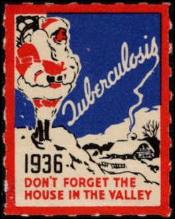 US Local Tuberculosis Christmas Seal US Local Tuberculosis Christmas Seal