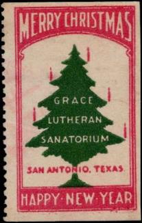 US Local Tuberculosis Christmas Seal US Local Tuberculosis Christmas Seal