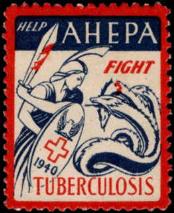 US Local Tuberculosis Christmas Seal US Local Tuberculosis Christmas Seal