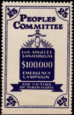 US Local Tuberculosis Christmas Seal US Local Tuberculosis Christmas Seal