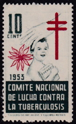 Mexico 1953 TB Christmas Seal