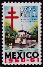 Mexico 1960 TB Christmas Seal