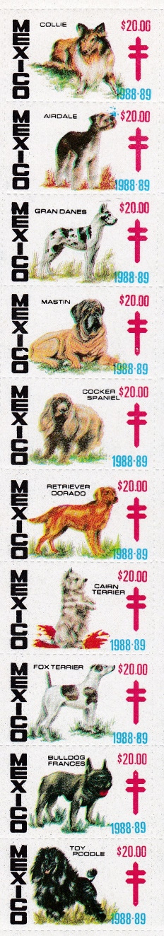 Mexico 1988 TB Christmas Seals