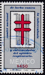 Mexico 1989 TB Christmas Seal