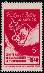 Mexico 1948 TB Christmas Seal