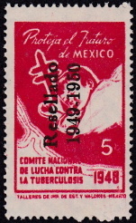 Mexico 1949 TB Christmas Seal