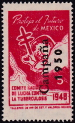 Mexico 1949 TB Christmas Seal