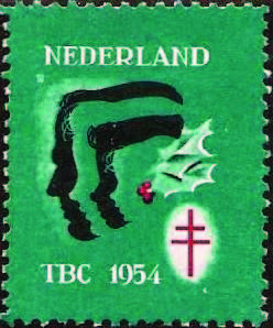 Netherlands TB Christmas Seal