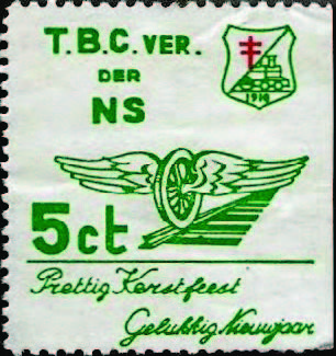 Netherlands TB Christmas Seal