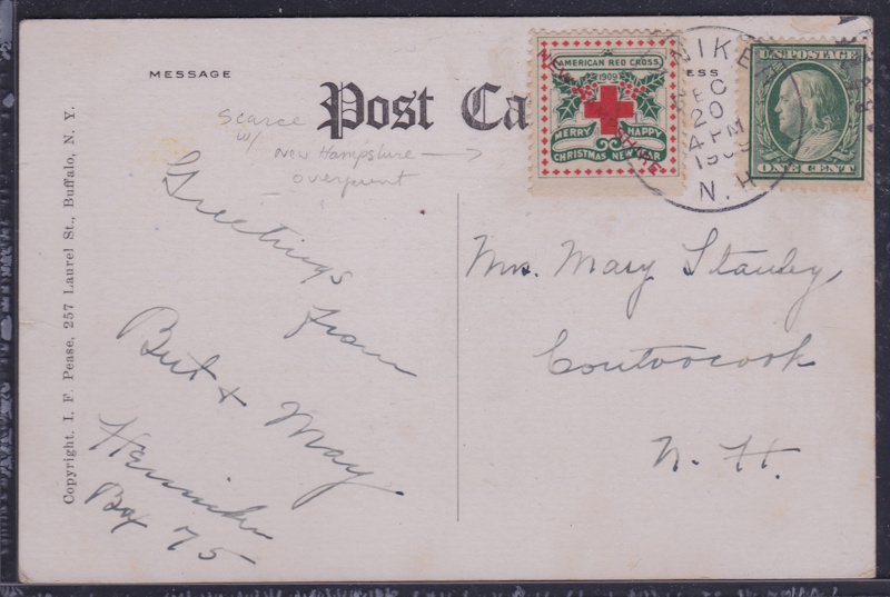 1909 New Hampshire tied on