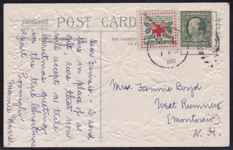 1909 New Hampshire tied on