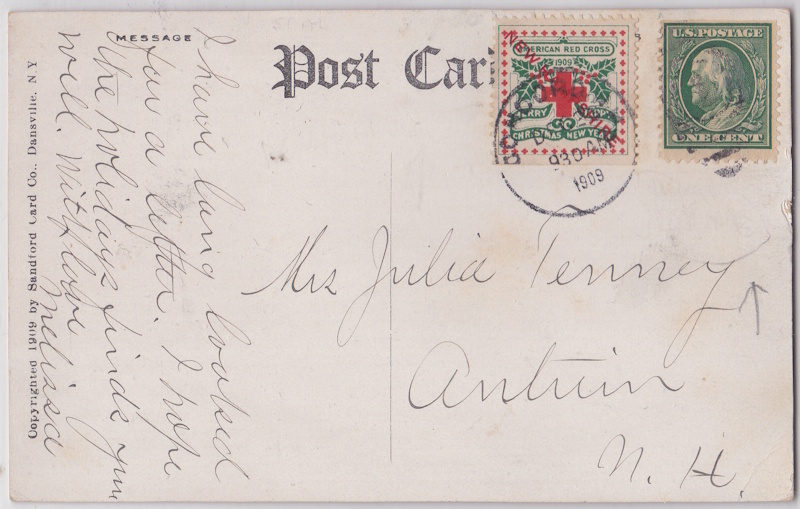 1909 New Hampshire tied on