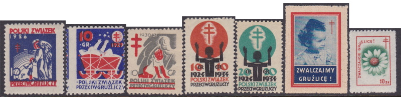 Polish TB Christmas Seal Collection