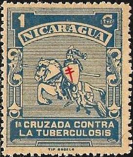 Nicaragua #1.1 TB Christmas Seal