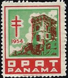 Panama #22 TB Christmas Seal