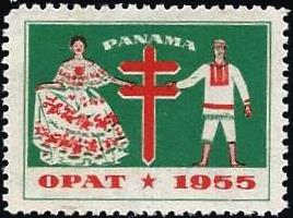 Panama #23 TB Christmas Seal
