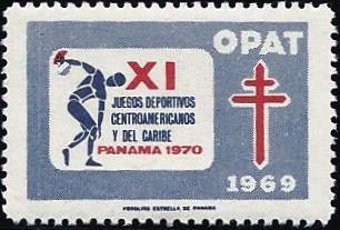 Panama #37 TB Christmas Seal