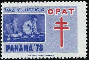 Panama #46 TB Christmas Seal