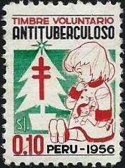 Peru #70 Tuberculosis Christmas Seal