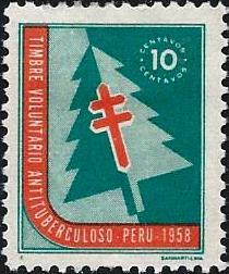 Peru #72 Tuberculosis Christmas Seal