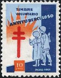 Peru #75 Tuberculosis Christmas Seal