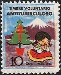 Peru #76 Tuberculosis Christmas Seal